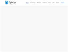 Tablet Screenshot of cybeye.com